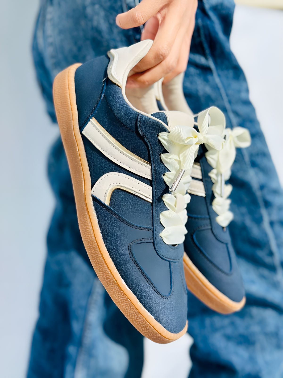 SAMBA - AZUL MARINO CON BEIGE