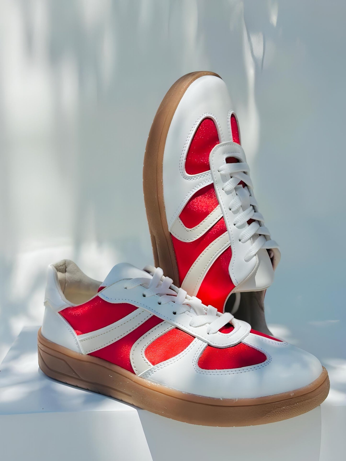 SAMBA - BLANCO CON ROJO