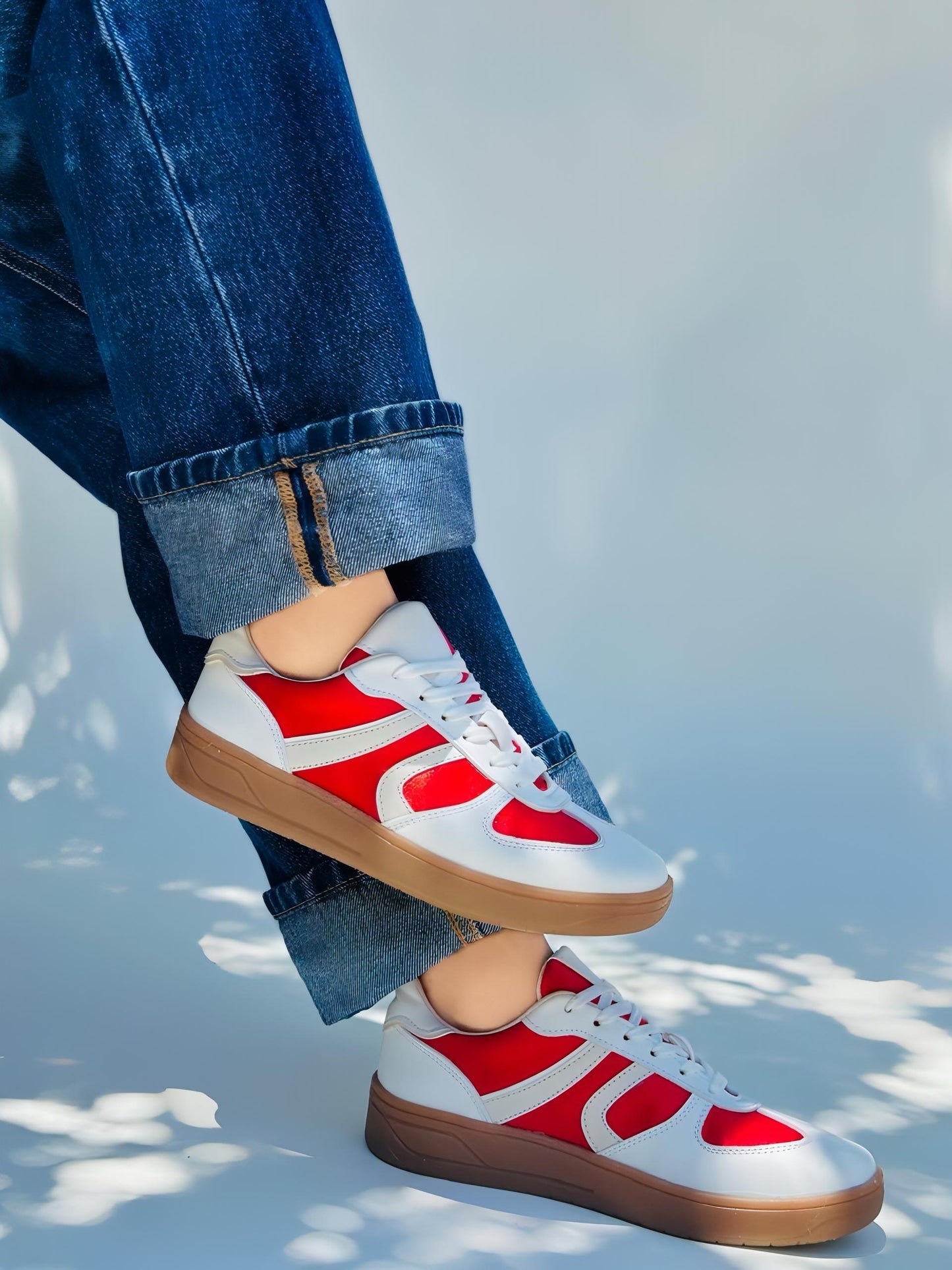 SAMBA - BLANCO CON ROJO