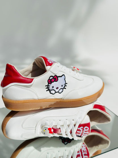 HELLOKITTY - BLANCO CON ROJO