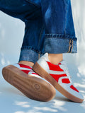 SAMBA - BLANCO CON ROJO