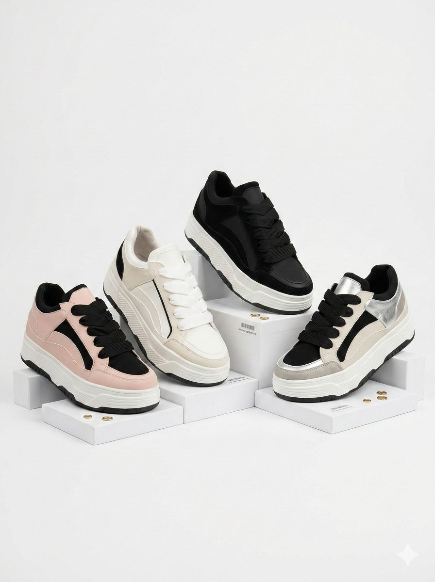 REBECCA - NEGRO CON ROSA