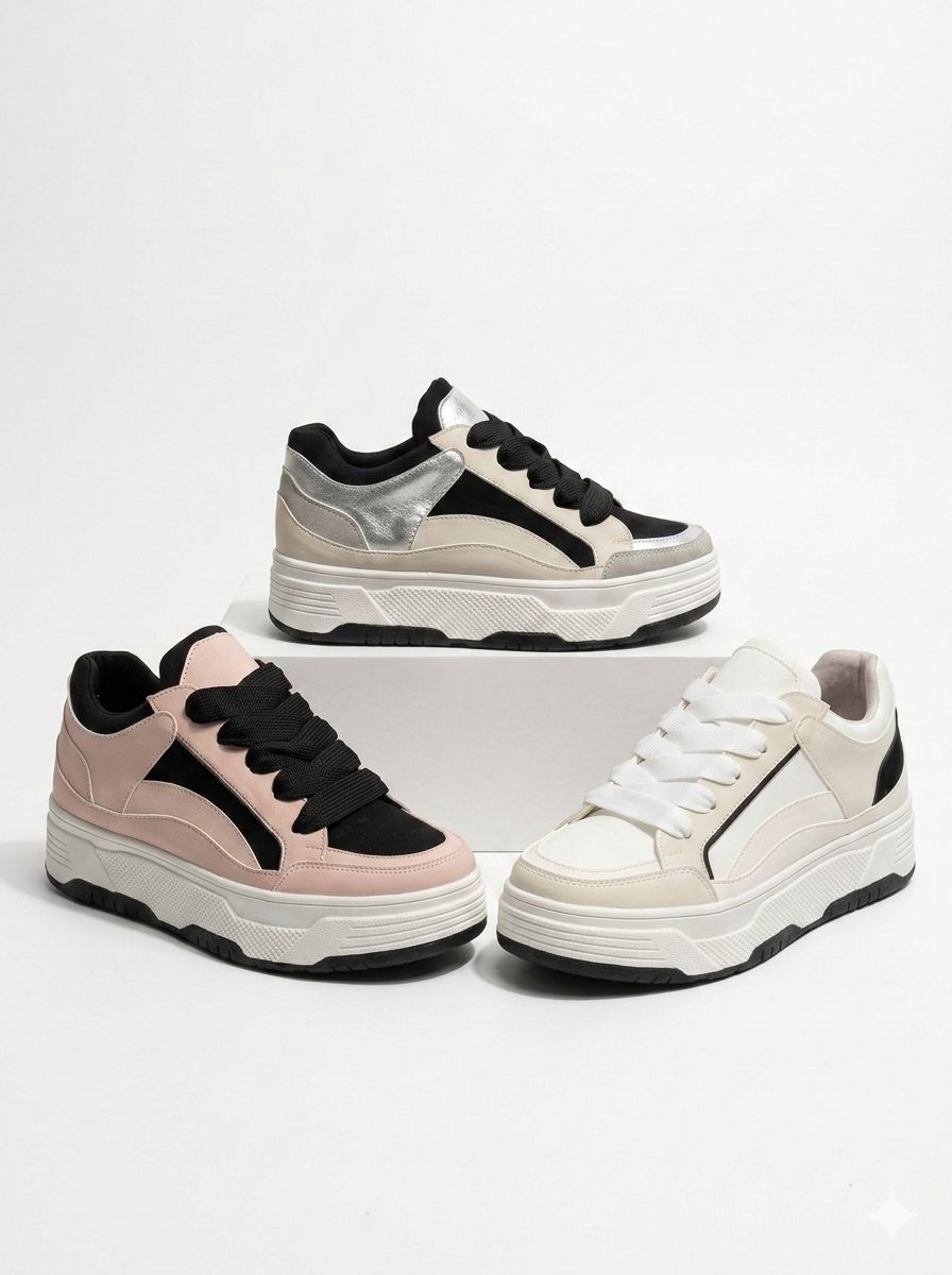 REBECCA - NEGRO CON ROSA